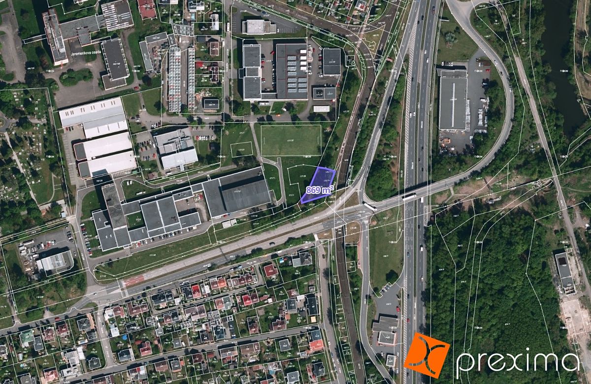 Prodej komerčního pozemku 869 m², Ostrava – fotka 1 z 3