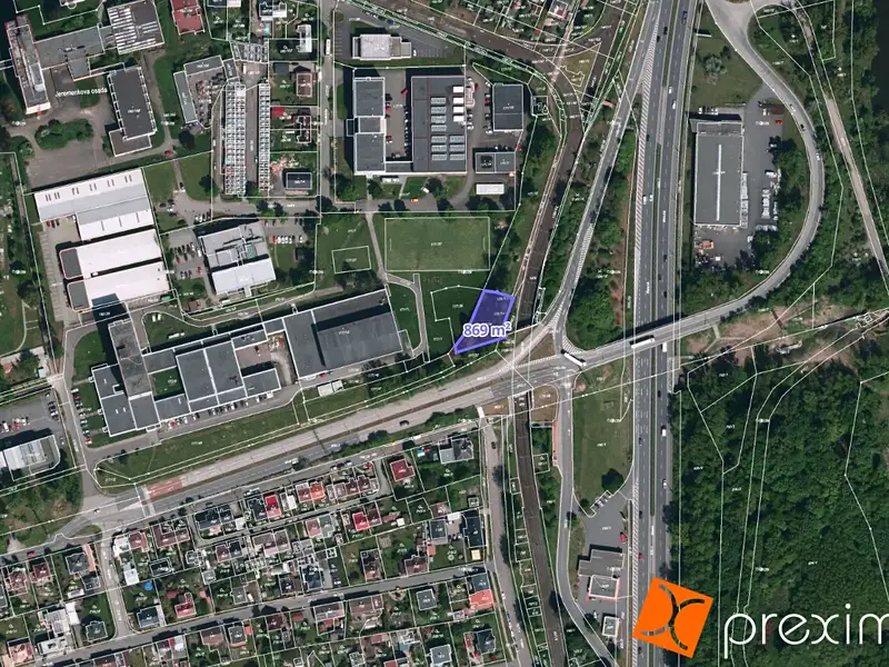 Prodej komerčního pozemku 869 m², Ostrava – náhled fotky 1