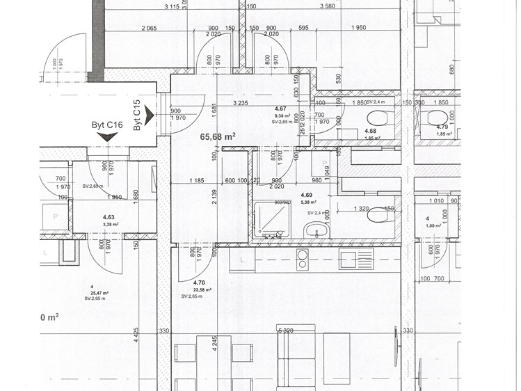 Prodej bytu 3+kk, 83 m² (2 z 4)