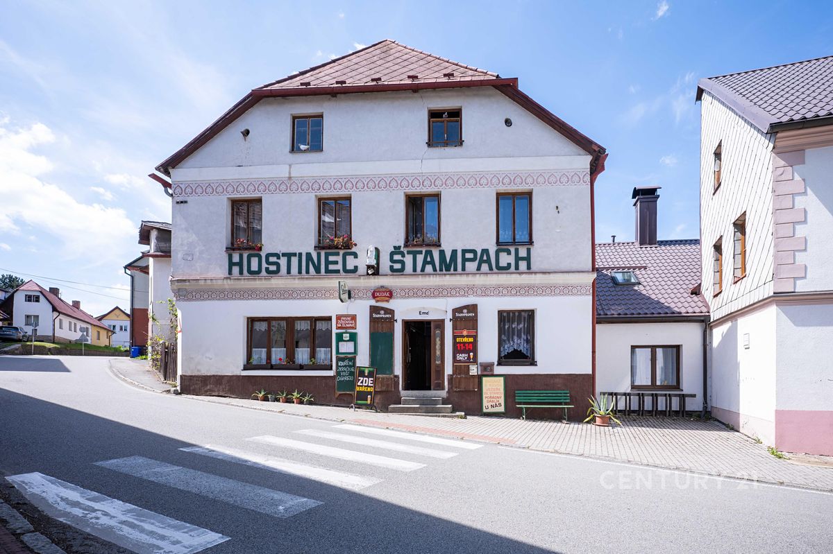 Prodej restaurace 458 m², Stachy – fotka 1 z 3