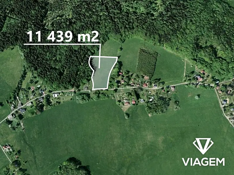 Prodej pole 11439 m², Krásná Lípa – náhled fotky 2