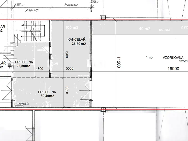 Pronájem výrobní haly, prostoru 548 m², Plzeň – náhled fotky 3