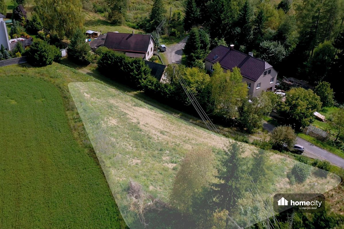 Prodej stavebního pozemku 1256 m² – fotografie 2