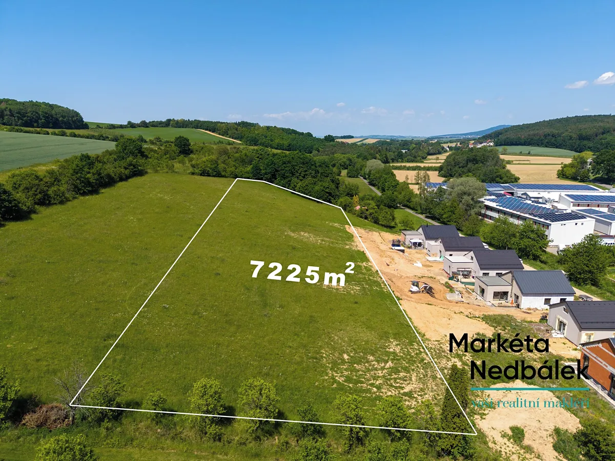 Prodej pole 7225 m²