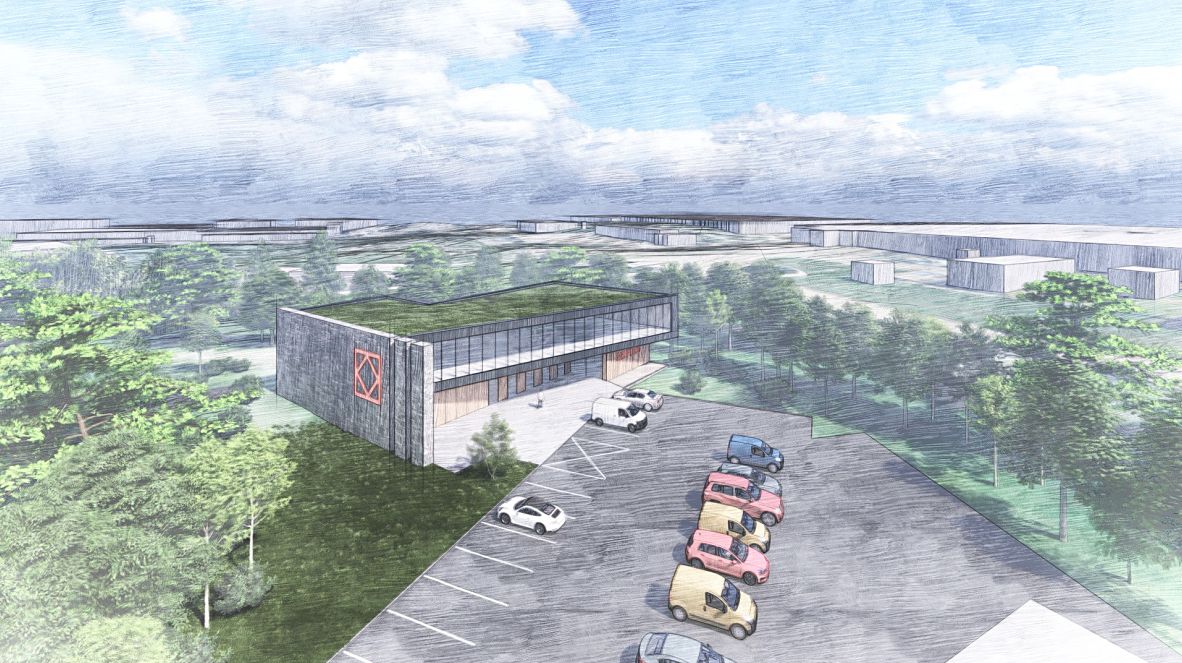 Pronájem obchodního prostoru 1031 m²