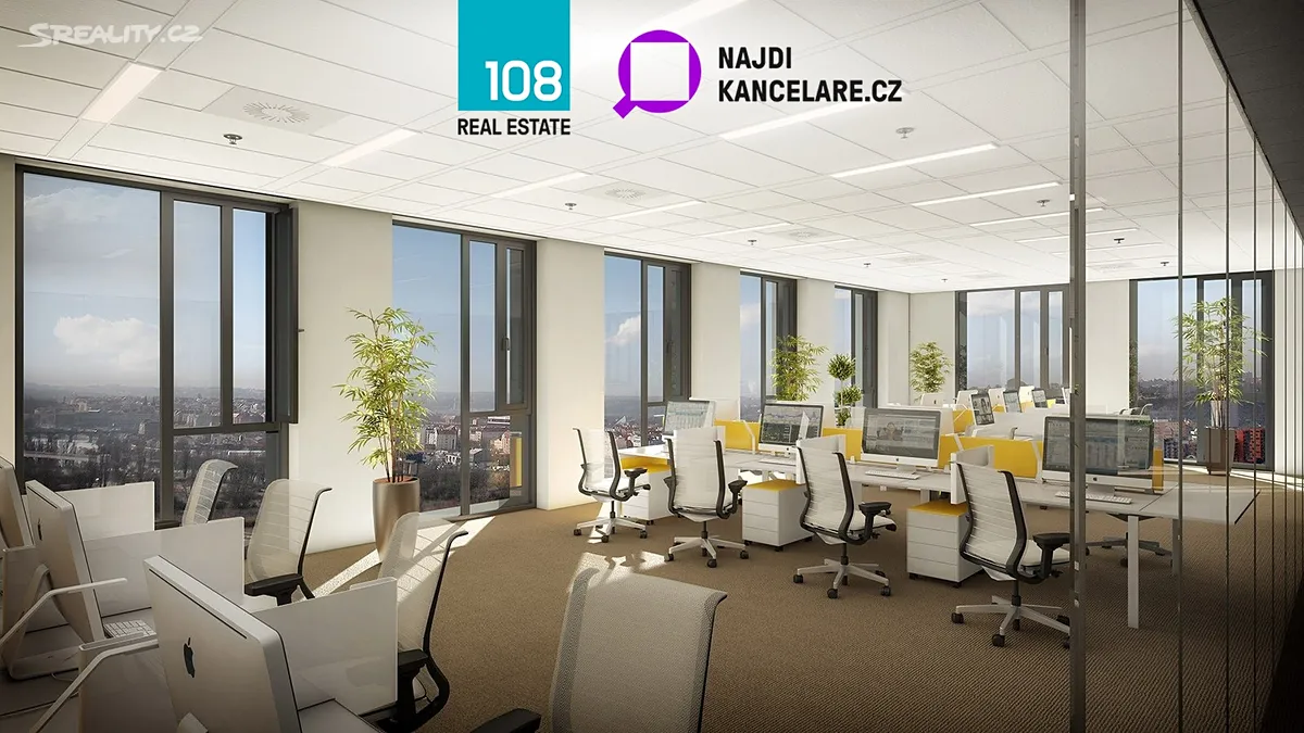 Pronájem kanceláře 565 m², Sokolovská