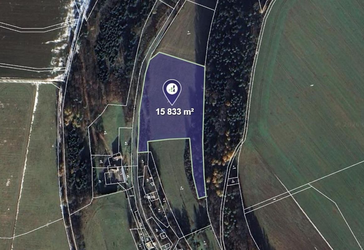 Prodej louky 15833 m²