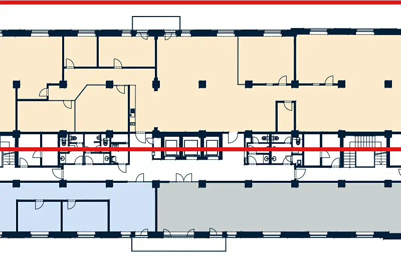 Pronájem kanceláře 653 m², Praha – náhled fotky 3