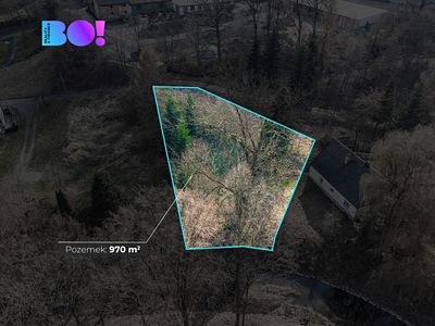 Prodej stavebního pozemku 970 m²