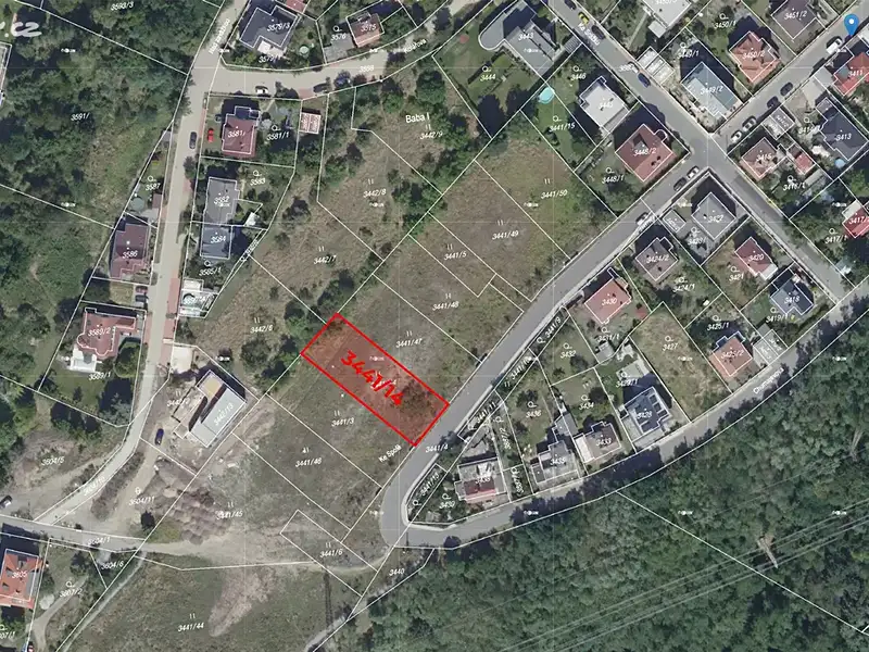 Prodej stavebního pozemku 787 m², Praha – náhled fotky 2
