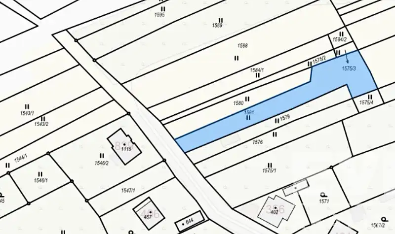 Prodej stavebního pozemku 2509 m², Golčův Jeníkov – náhled fotky 2