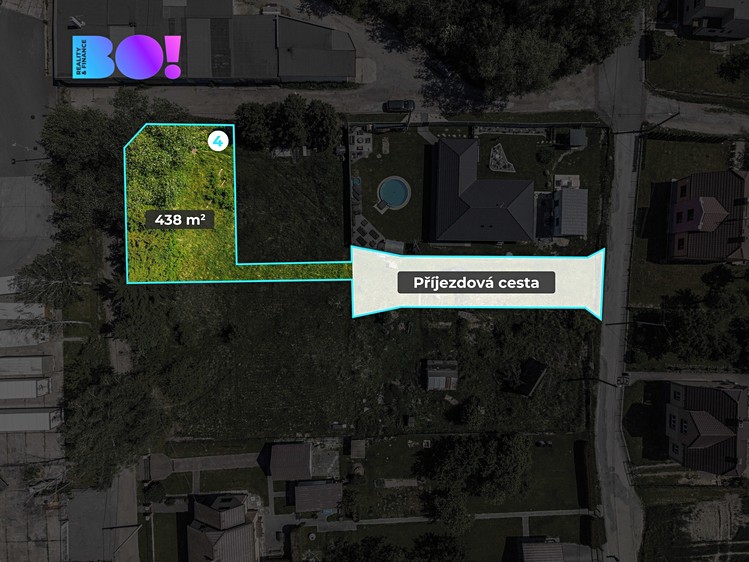 Prodej pozemku, 633 m² (3 z 4)