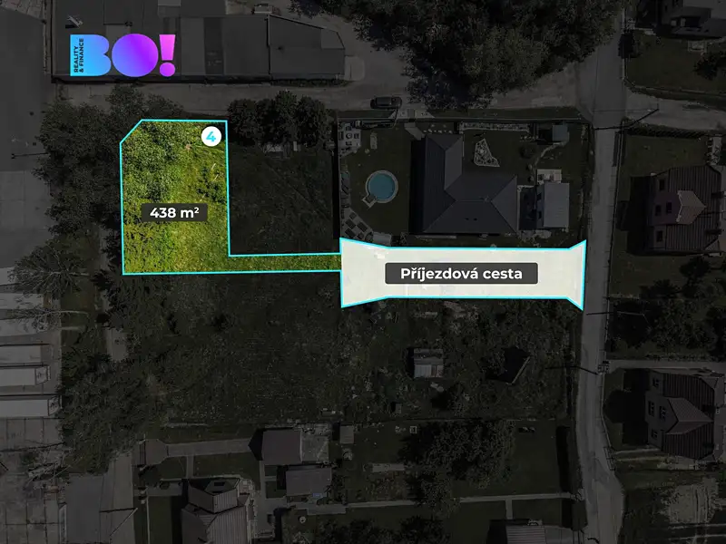 Prodej stavebního pozemku 633 m², Petrovice u Karviné – náhled fotky 3