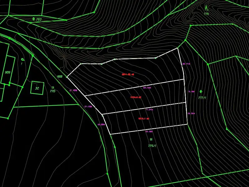Prodej stavebního pozemku 1218 m², Planá – náhled fotky 3