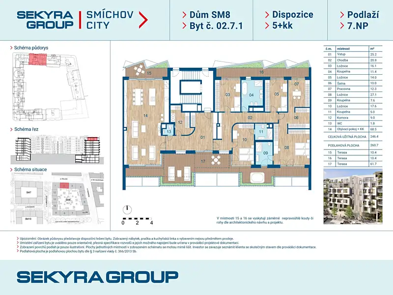 Prodej bytu 5+kk 246 m², Praha – náhled fotky 2
