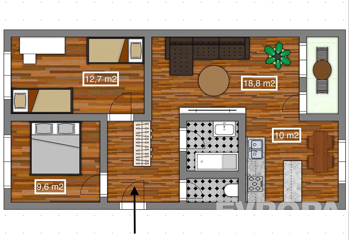 Prodej bytu 3+1 74 m² – fotografie 4