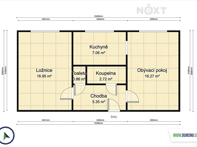 Wohnung 2+1 zum Kauf, 54 m² (14 von 22)