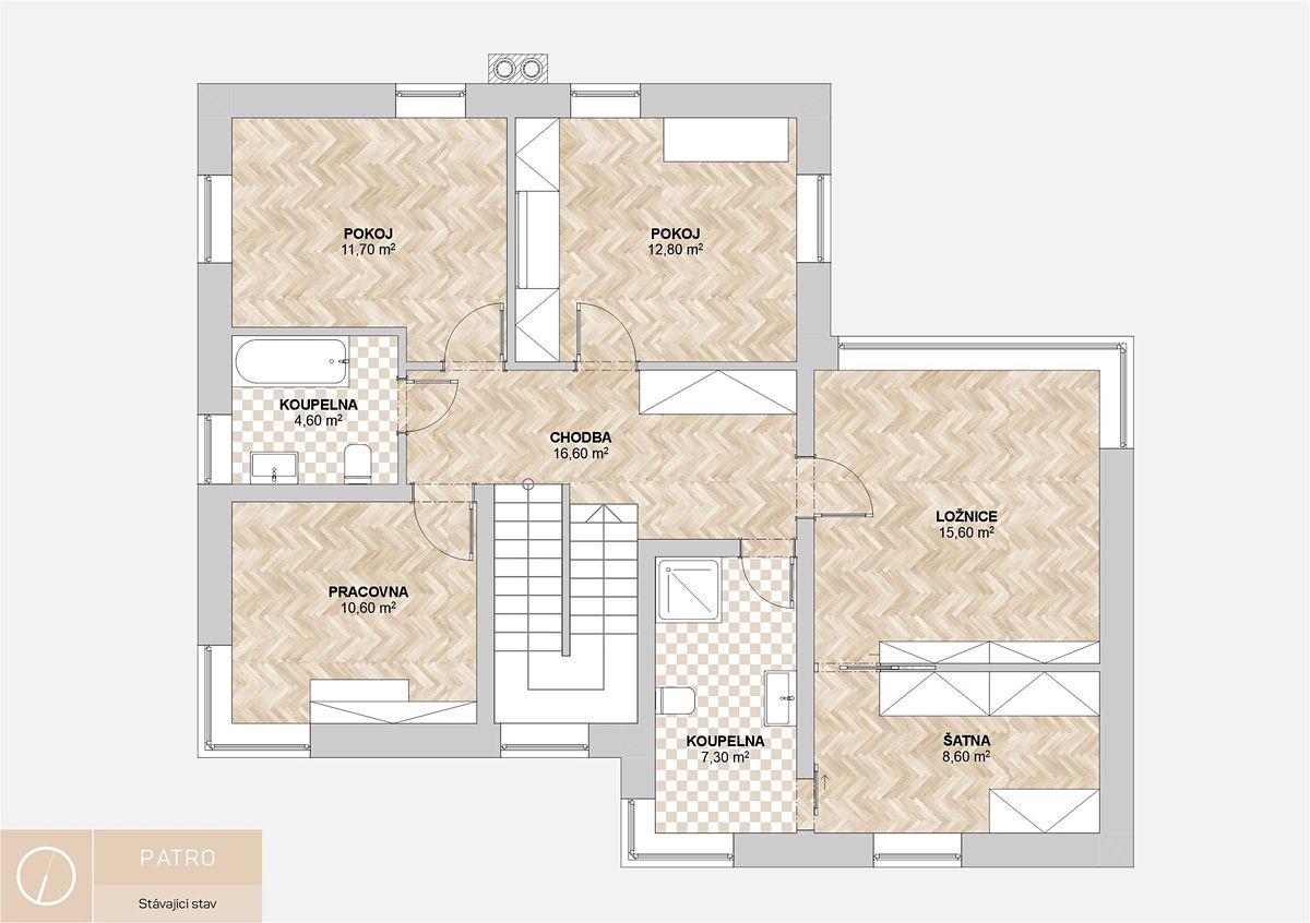 Prodej rodinného domu 174 m², pozemek 525 m² – fotografie 5