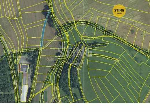 Prodej pole 1079 m²