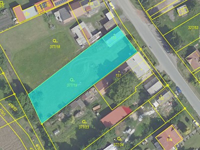 Prodej  stavebního pozemku 1 227 m²