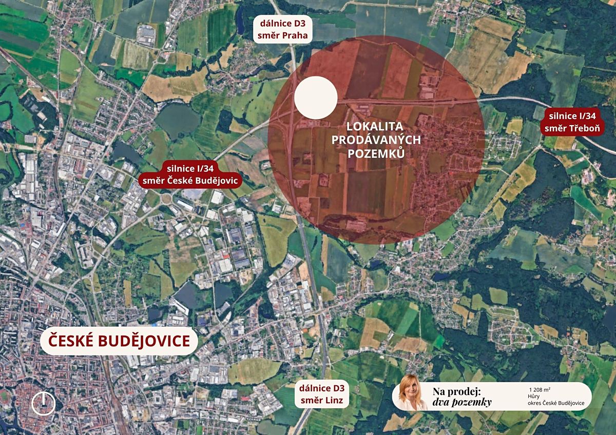 Prodej komerčního pozemku 1208 m² – fotografie 4