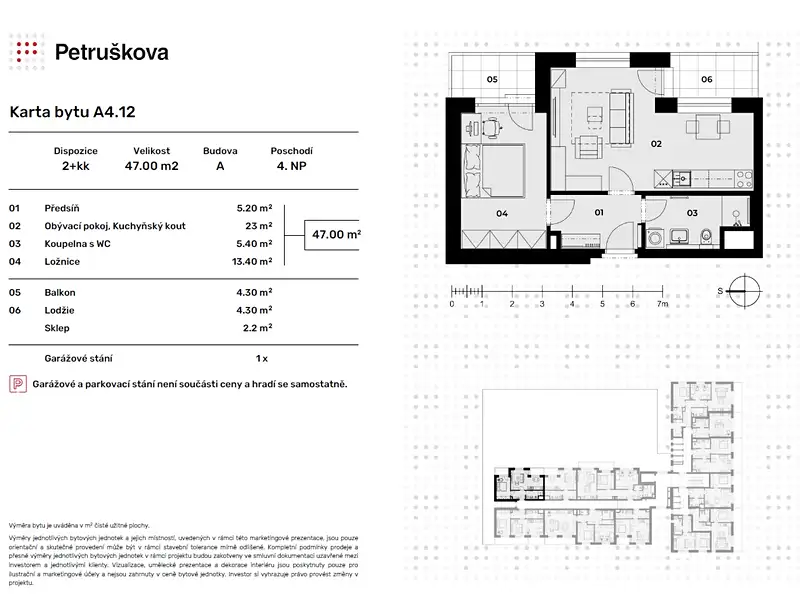 Prodej bytu 2+kk 53 m², Ostrava – náhled fotky 2