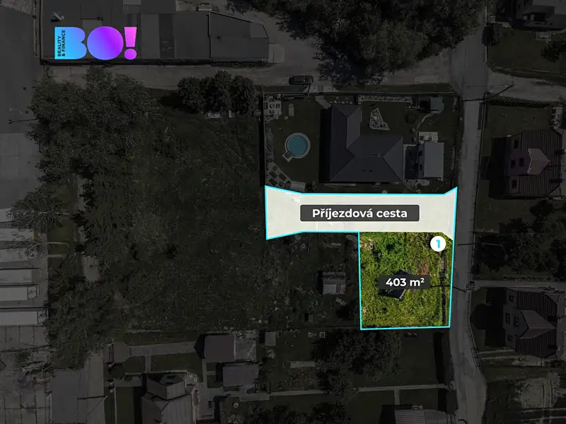 Prodej stavebního pozemku 403 m², Petrovice u Karviné – náhled fotky 3