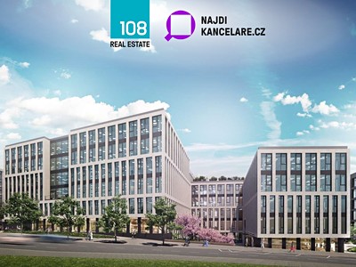 Pronájem kanceláře 912 m²