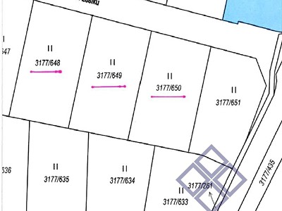 Prodej  stavebního pozemku 588 m²