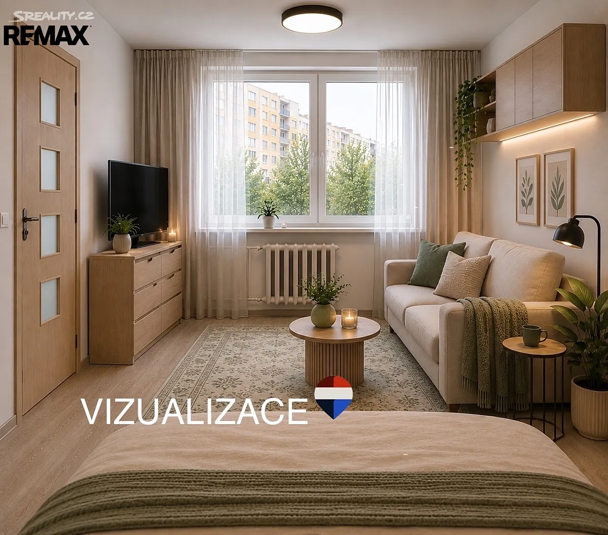 Prodej bytu 1+1 36 m² – pohled 4