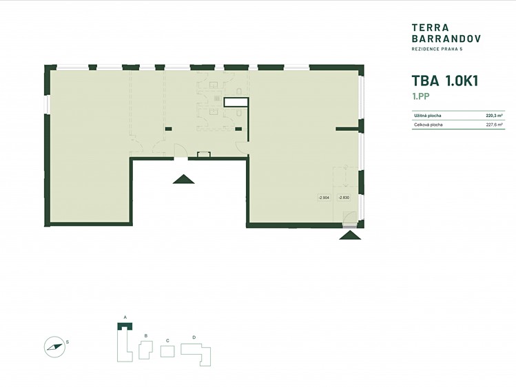 Pronájem komerčního prostoru, 227 m² (2 z 6)