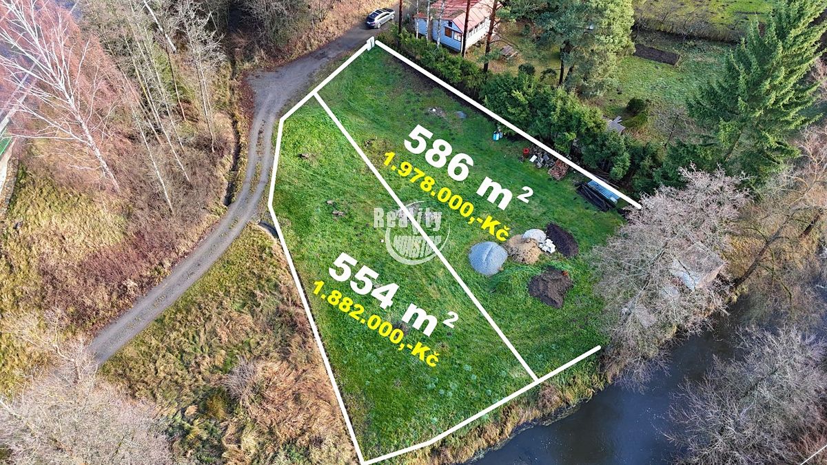 Prodej stavebního pozemku 586 m² – fotografie 3