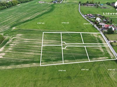 Prodej pole 2767 m²