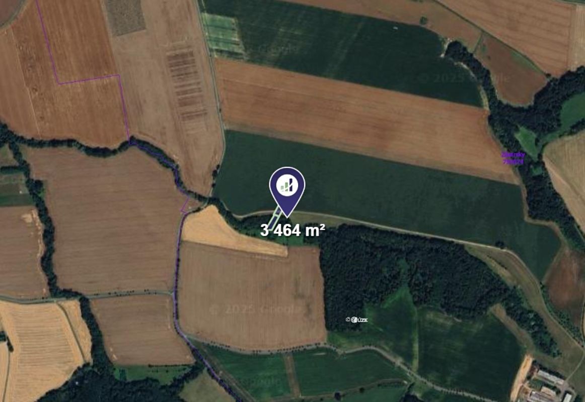 Prodej pole 3464 m² – fotografie 2
