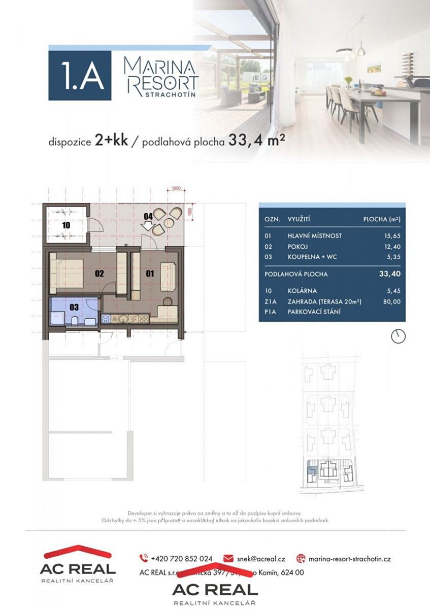Prodej bytu 2+kk 33 m² – fotografie 2