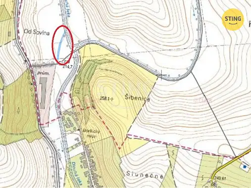 Prodej pole 1079 m², Buchlovice – náhled fotky 2