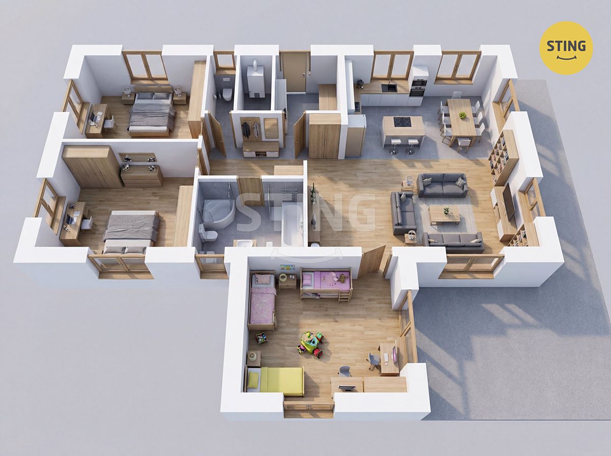 Prodej rodinného domu 90 m², pozemek 719 m² – fotografie 4