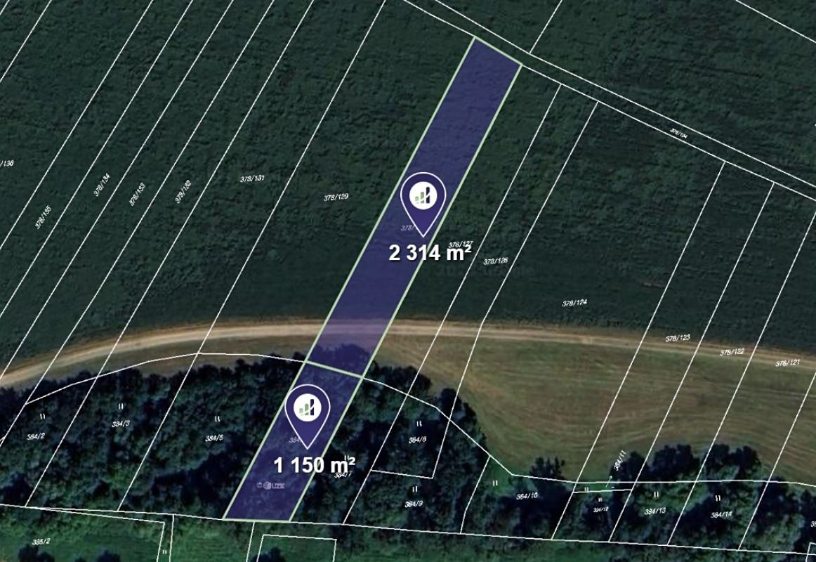 Prodej pole 3464 m²