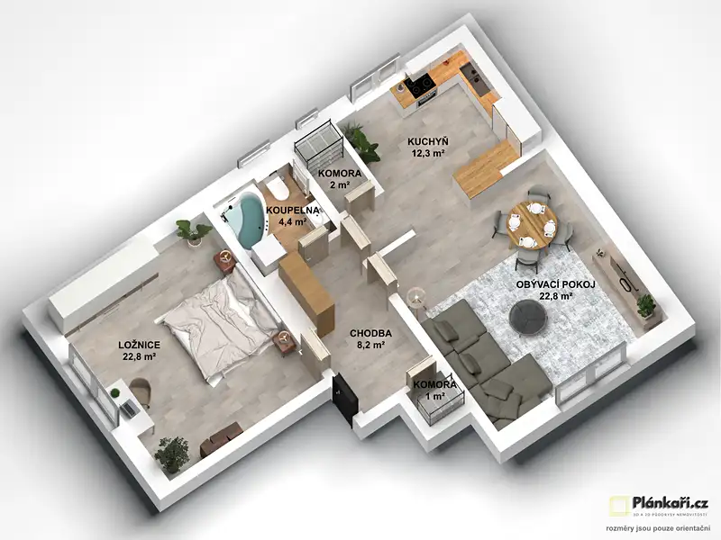Prodej rodinného domu 122 m², pozemek 200 m², Chotětov – náhled fotky 2