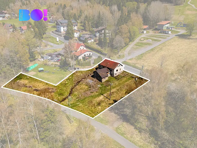 Prodej stavebního pozemku 2509 m², Železná Ruda – náhled fotky 2