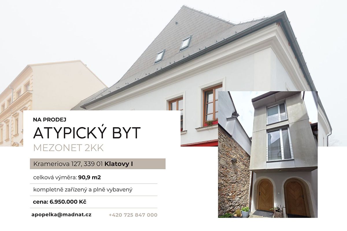 Prodej bytu 2+kk 91 m²