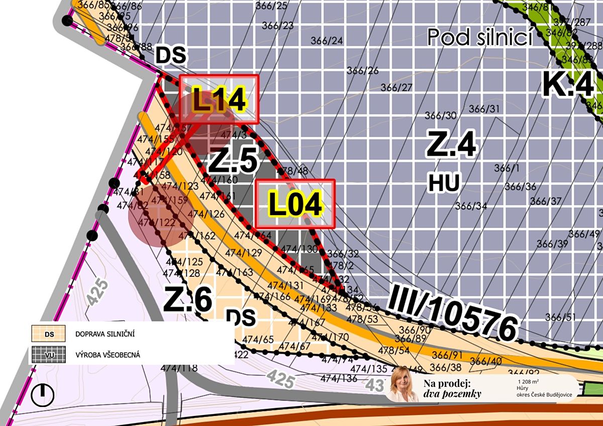 Prodej komerčního pozemku 1208 m² – fotografie 2