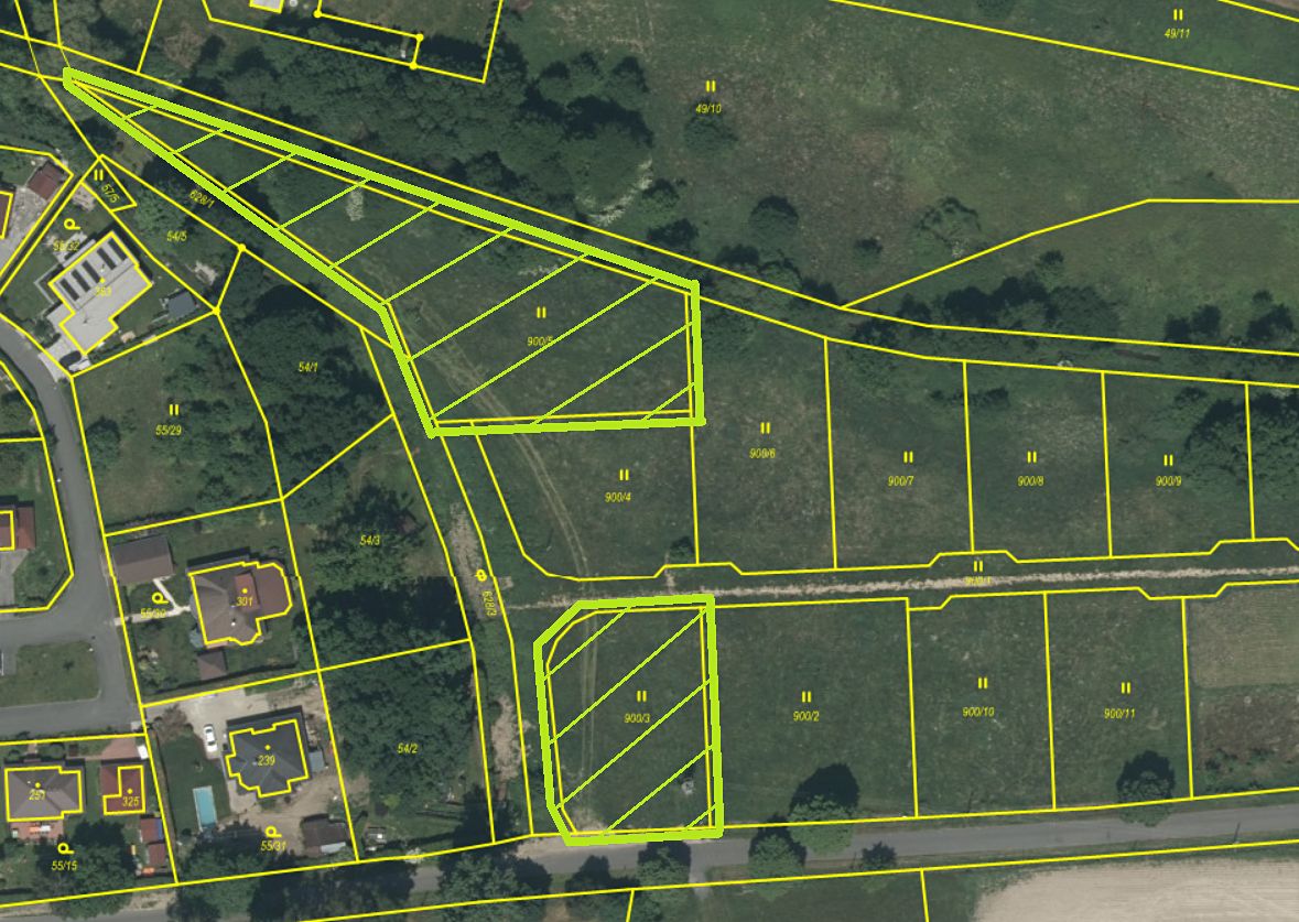 Prodej stavebního pozemku 3240 m² – fotografie 3