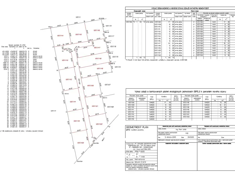 Prodej stavebního pozemku 940 m², Markvartovice – náhled fotky 2