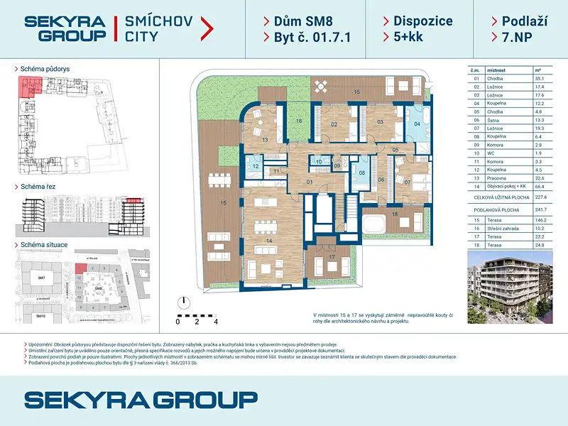 Prodej bytu 5+kk 227 m², Praha – náhled fotky 2