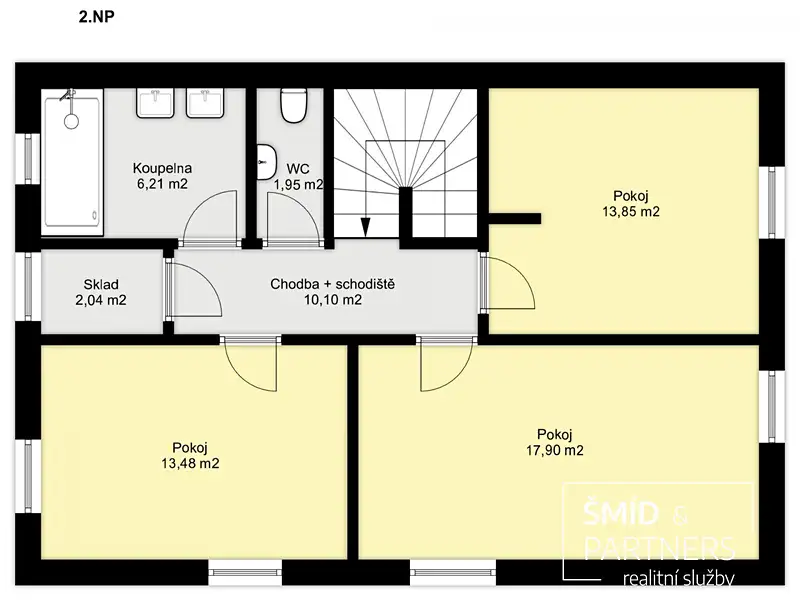 Prodej rodinného domu 131 m², pozemek 105 m², Poděbrady – náhled fotky 3