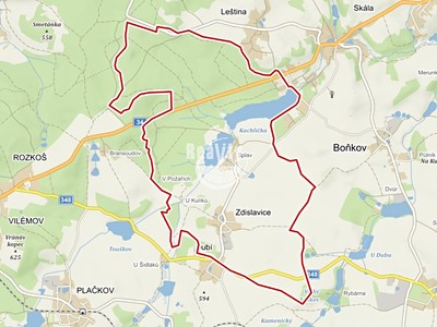 Prodej podílu 1/2  pole 26 332 m²