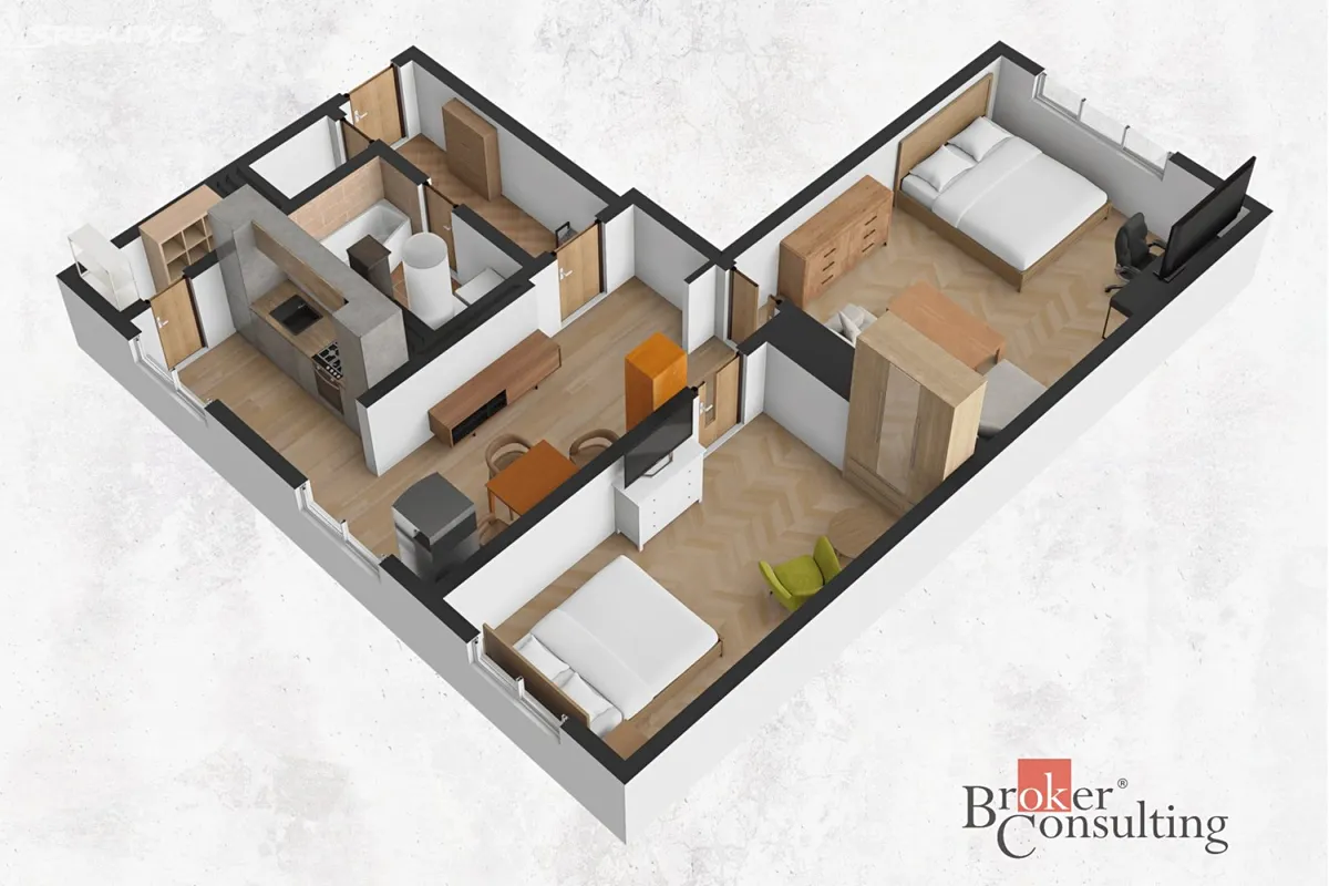 Prodej bytu 3+1 74 m² - Widok 5