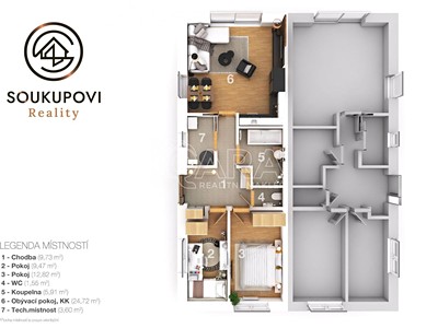 Prodej domu, 68 m² (3 z 31)