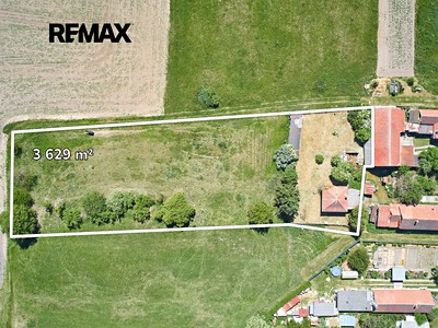 Prodej  stavebního pozemku 3 629 m²